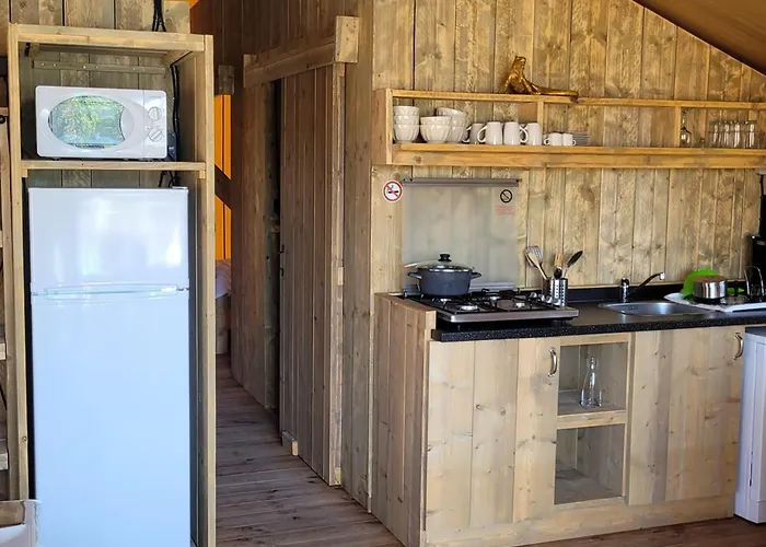 Tente Avec Terrasse Et Jacuzzi, 6 Personnes - Api-1-52-1705 营地 格里莫