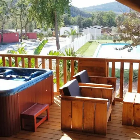 Tente Avec Terrasse Et Jacuzzi, 6 Personnes - Api-1-52-1705 אתר קמפינג